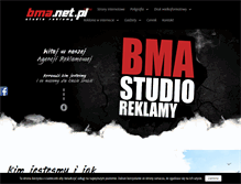 Tablet Screenshot of bma.net.pl