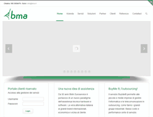 Tablet Screenshot of bma.it